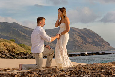 Surprise Engagement Proposal Oahu
