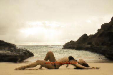 Oahu swimsuit Photographer Eternity Beach Oahu Hawaii