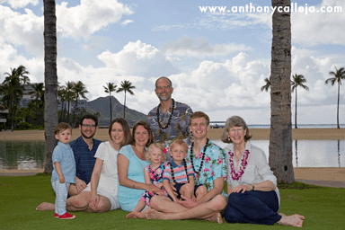 Hilton Hawaiian Family Portrait Photographers -  - Lagoon at the Hilton Hawaiian Village Hotel, Waikiki Beach, Hawaii 
