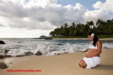 KoOlina tropical maternity photography