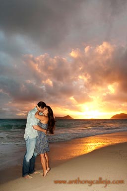 Oahu Engagement Couples Photography