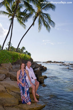 Oahu Honeymoon Vacation Portraits