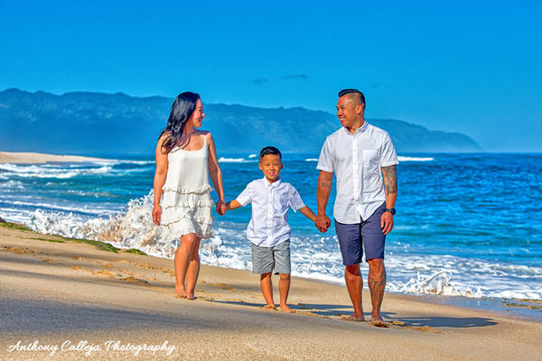 Papailoa Beach Oahu Family Photo Session