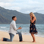 Oahu Engagement Proposal Photographers