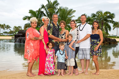 Hilton Hawaiian Village Family Photography - Lagoon at the Hilton Hawaiian Village Hotel, Waikiki