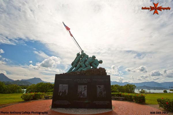 Iwo Jima Memorial Kaneohe Marine Corps Base Oahu Hawaii