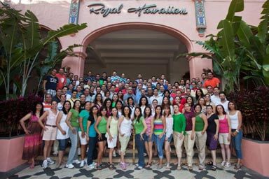 Nestle Purina Group Corporate Photo - Photographed at the Royal Hawaiian Hotel, Waikiki