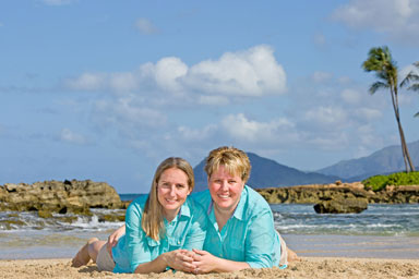 Oahu Beach Family Vacation Portraits