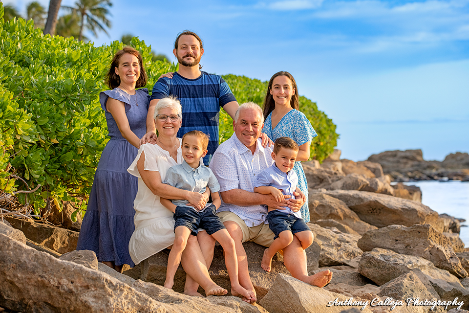 family lifestyle photography Paradise Cove Beach Oahu Hawaii