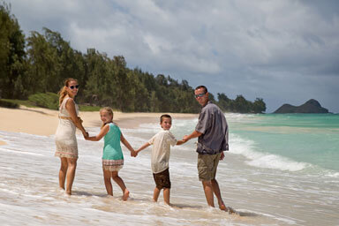 Bellows Beach Family Photography